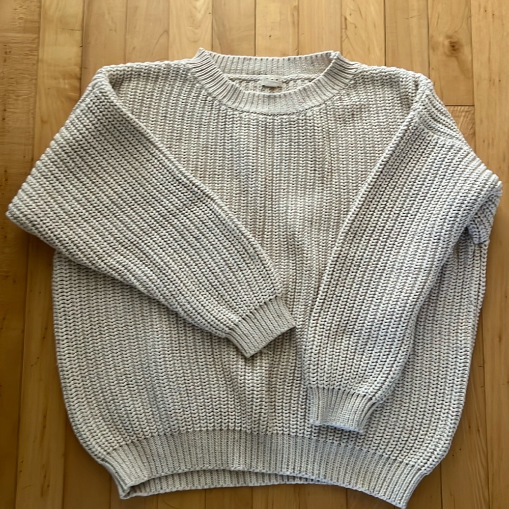 Women’s Oat Fleck Chunky Sweater